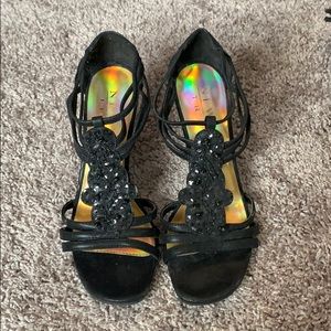 Black dress heels. Worn minimally